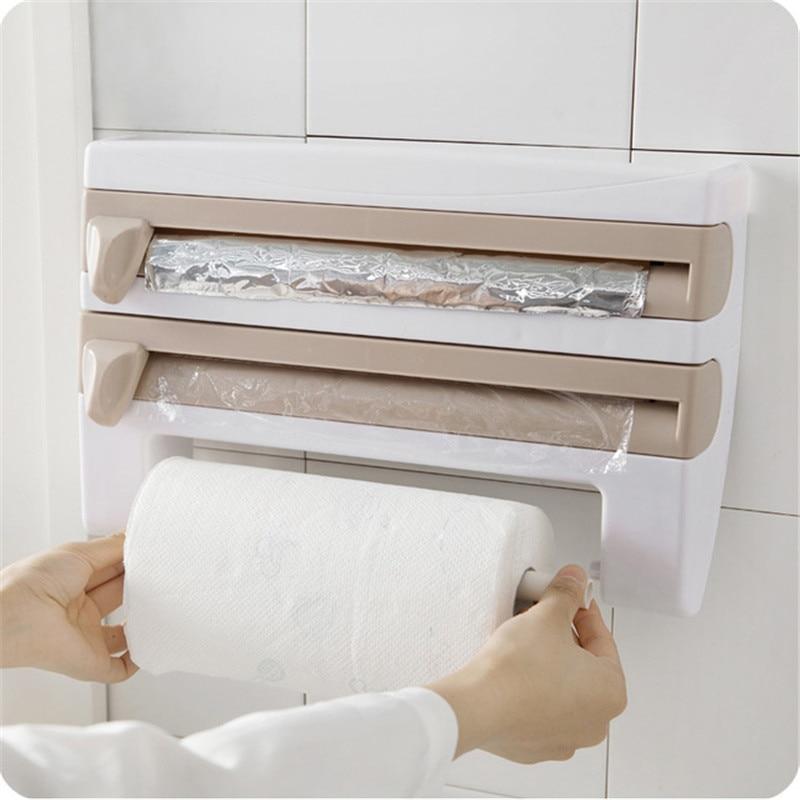 Refrigerator Hang Film and Paper Towel Storage | Stornfield