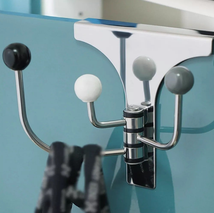 Rotating Over The Door Hooks | Stornfield