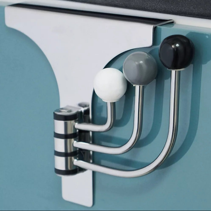 Rotating Over The Door Hooks | Stornfield