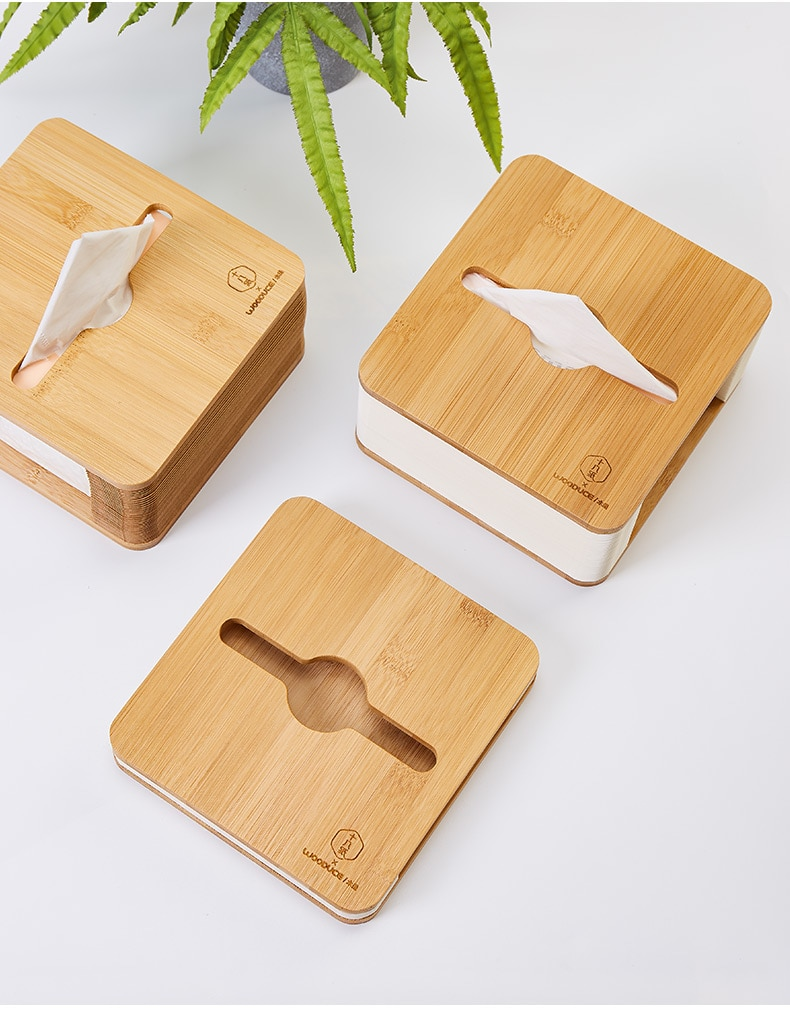 Nordic Bamboo FoldaStornfielde Tissue Box | Stornfield