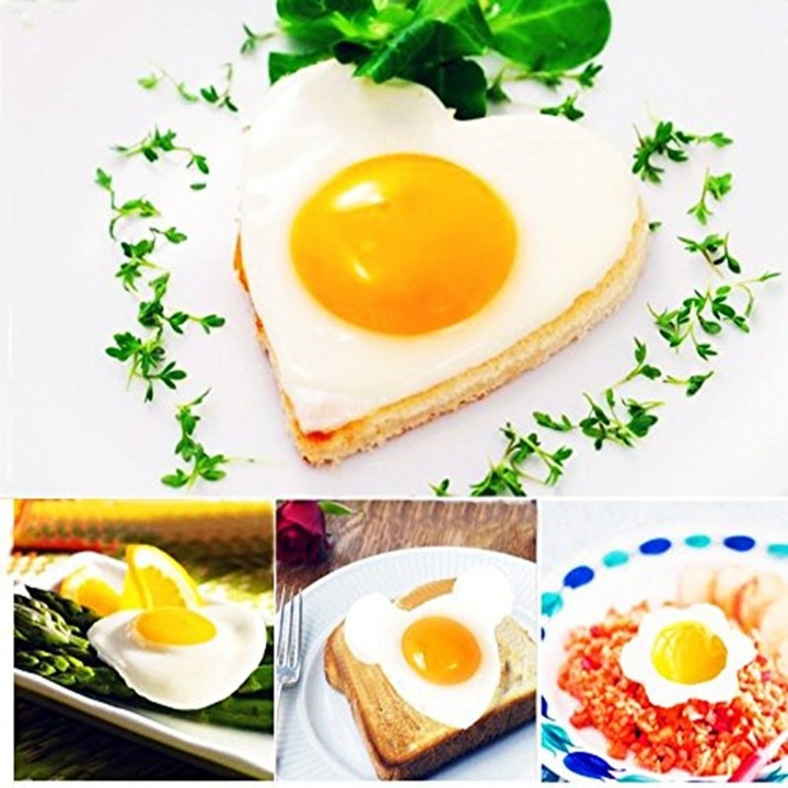 5pcs/set Stainless steel Fried Egg Mold Pancake Rings | Stornfield