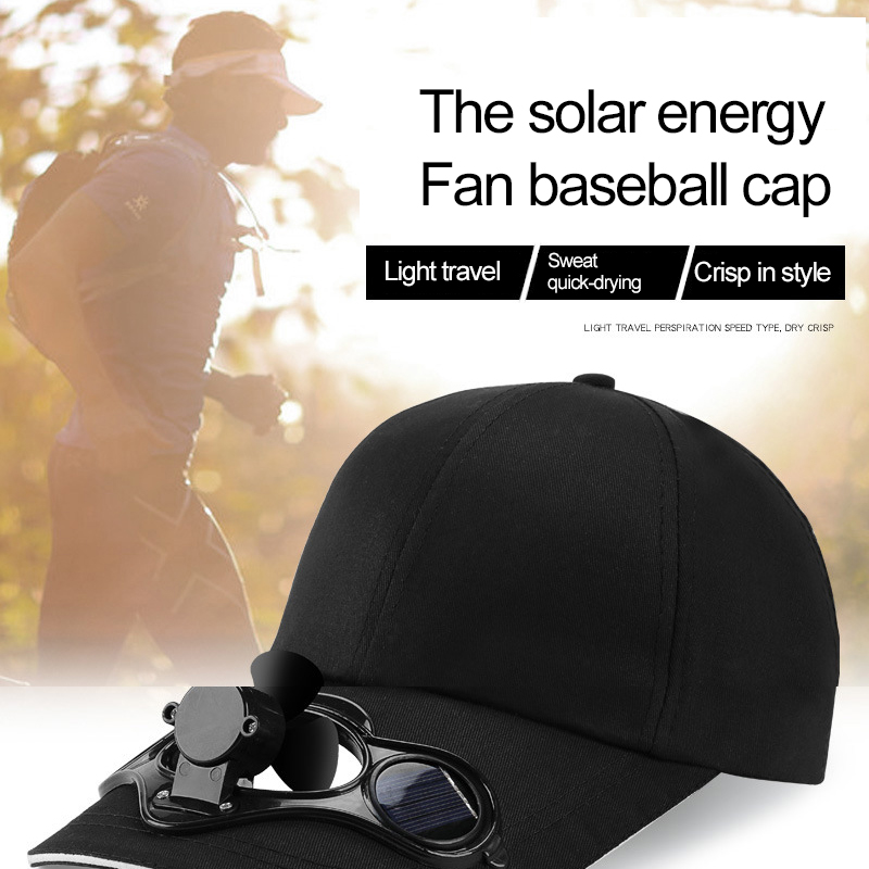 Solar Fan Summer Outdoor Baseball Hat | Stornfield