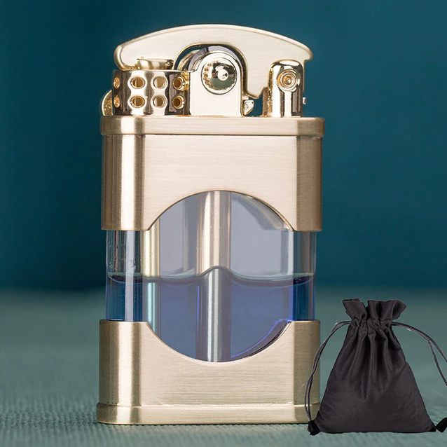 Elegant Retro Slim Metal Lighter | Stornfield