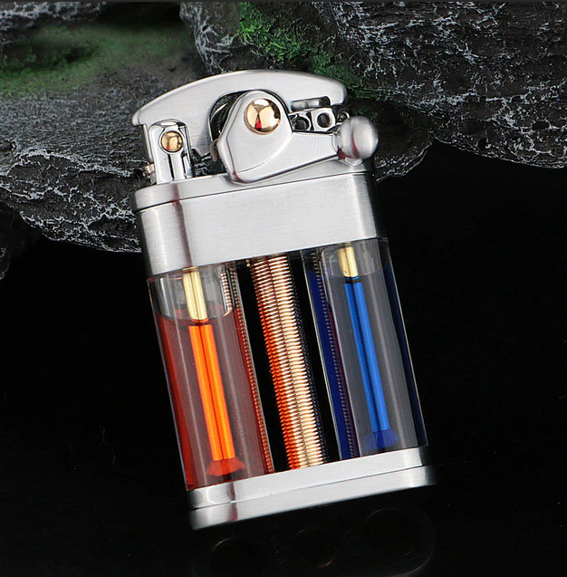 Elegant Retro Slim Metal Lighter | Stornfield