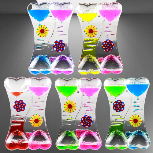 DouStornfielde Floating Hearts Hourglass | Stornfield