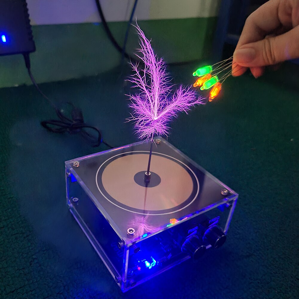 Wireless Tesla Coil High-Frequency Lighting Speaker | Stornfield