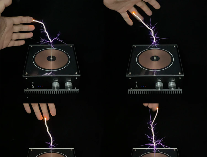 Wireless Tesla Coil High-Frequency Lighting Speaker | Stornfield
