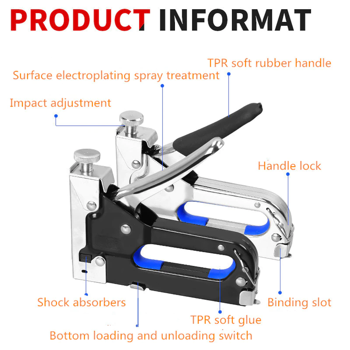 Portable Manual Rapid Clipper Stapler | Stornfield