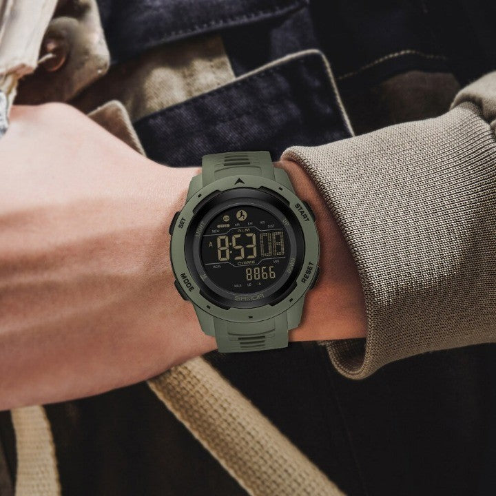 Stornfield | Waterproof Military Pedometer Digital Watch