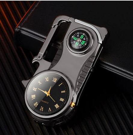 Compass Fire Camping Windproof Lighter Watch | Stornfield
