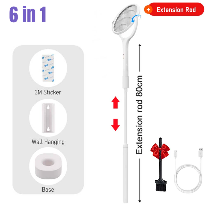 6in1 Rotatable Electric Mosquito Zapper | Stornfield