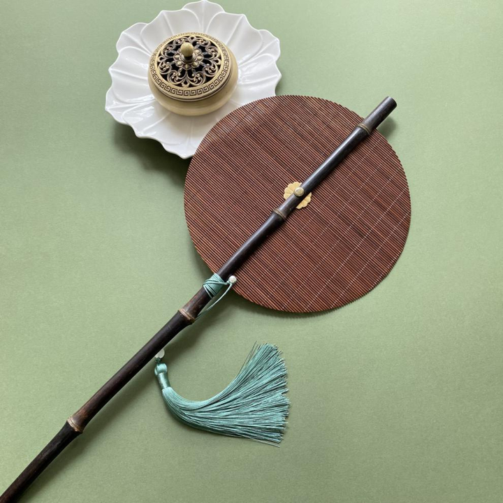 Foldable Bamboo Silk Hand Fan | Stornfield