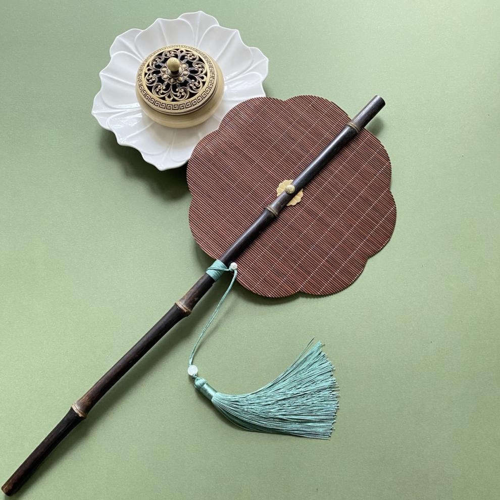 Foldable Bamboo Silk Hand Fan | Stornfield