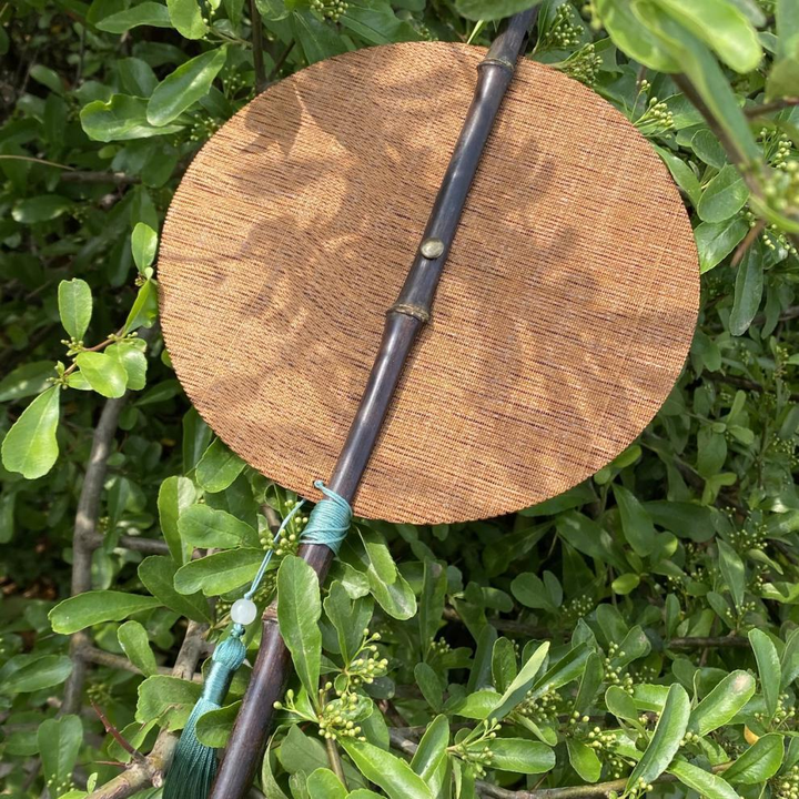 Foldable Bamboo Silk Hand Fan | Stornfield