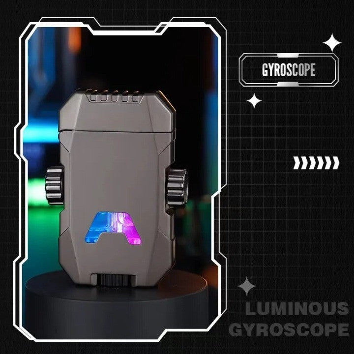 Windproof Double Jet Flame Luminous Lighter | Stornfield