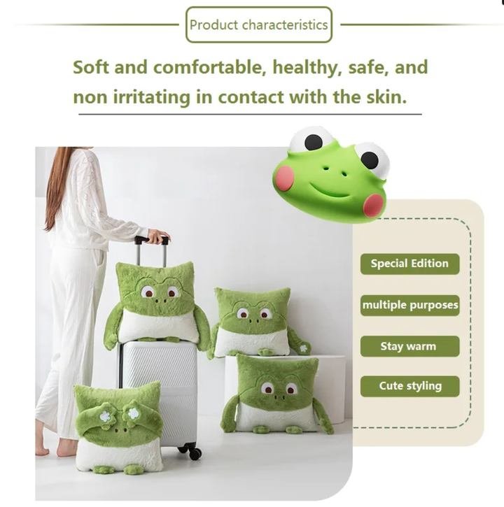Cozy Dreams Mini Monster Quilted Pillow Stonrfieldanket | Stonrfield