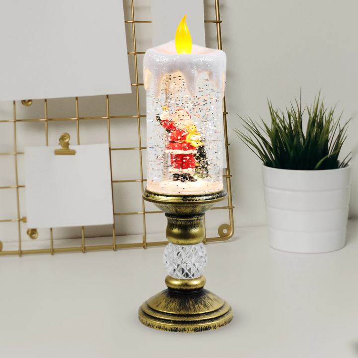 Crystal Echo Christmas Water Candle | Stornfield