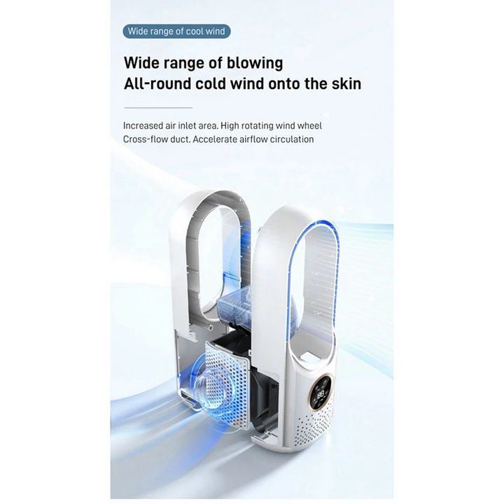 Bladeless Fan Portable Mini Air Conditioner | Stornfield