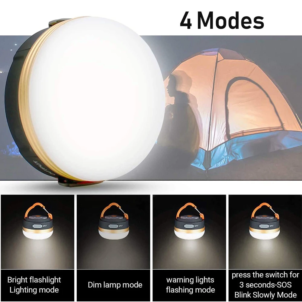 Practical Camping Magnetic LED Rechargeable Light | Stornfield