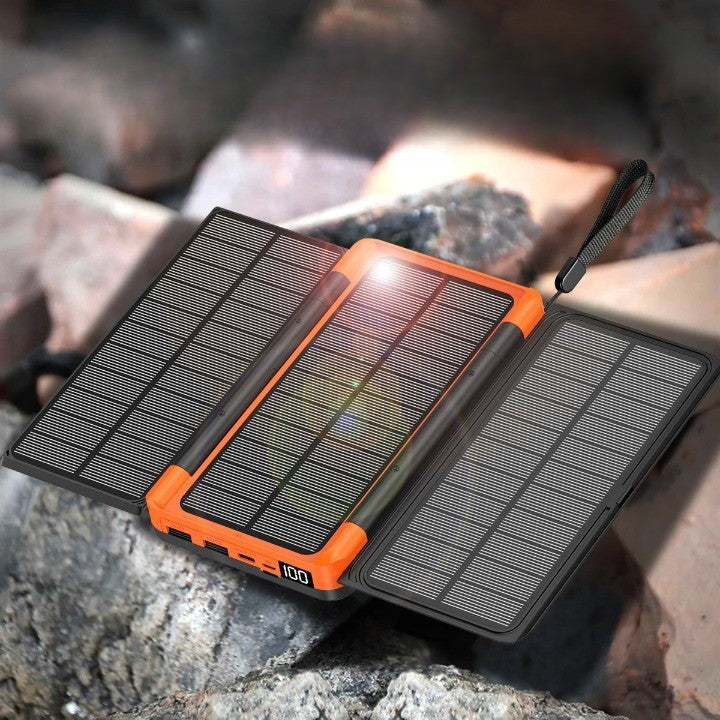 Solar Fast Charging Ultra-Large Capacity Portable Powerbank | Stornfield