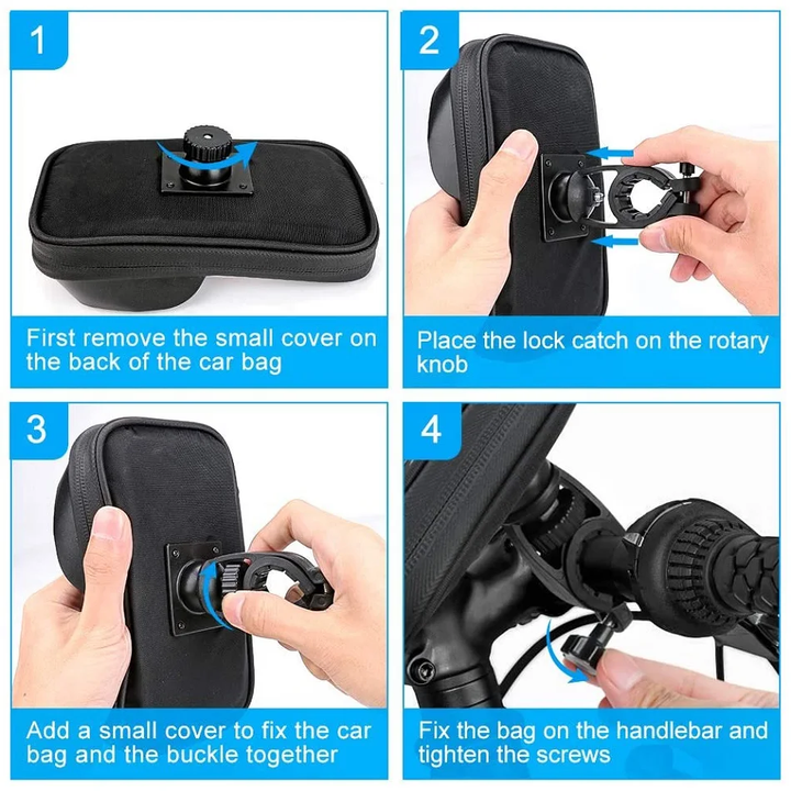 Motorcycle Handlebar  Waterproof Universal Phone Holder | Stornfield