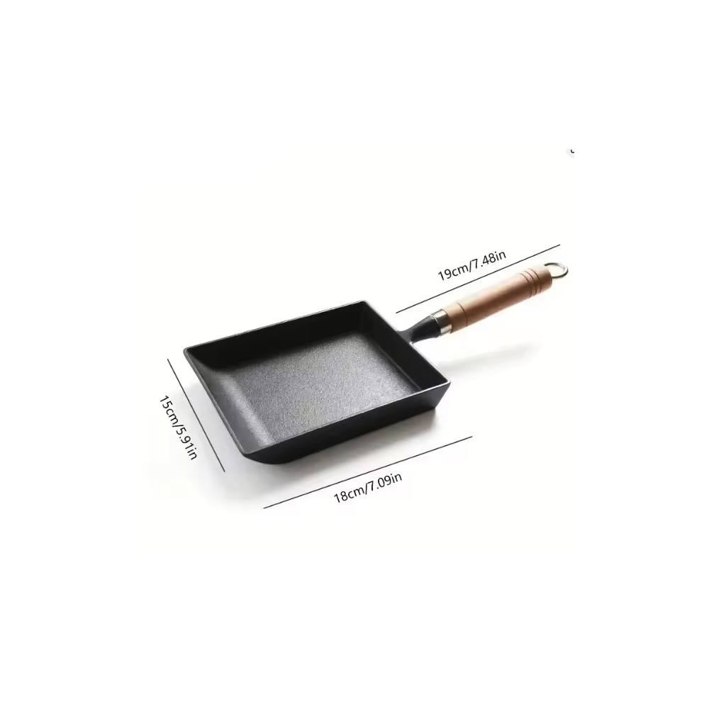 Japanese Cast Iron Egg Pan for Tamagoyaki | Stornfield