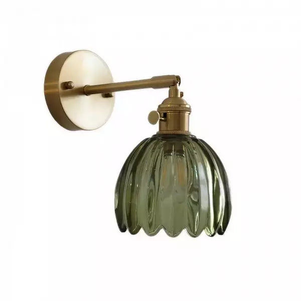 Stornfield | Tulip-shaped Glass Wall Sconce | Elegant Lighting for a Stylish Interior - MurCharm