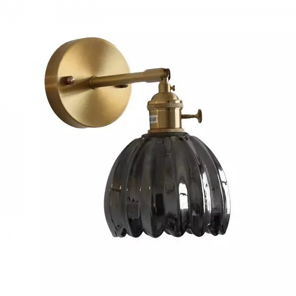 Stornfield | Frendorf Tulip Flower Bud Glass Wall Sconce