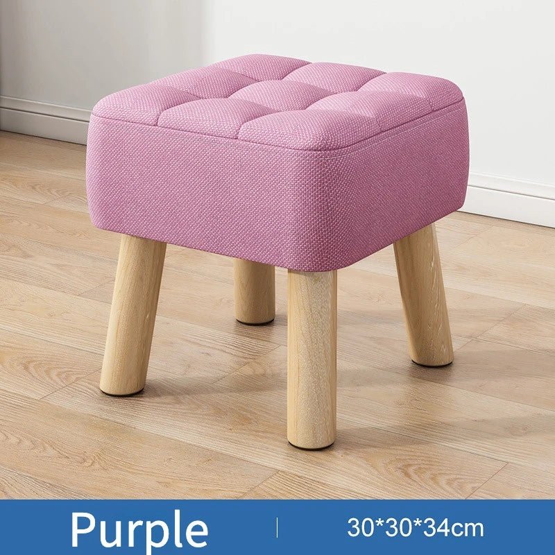 Stornfield | Retro Pastel Ottoman Stool