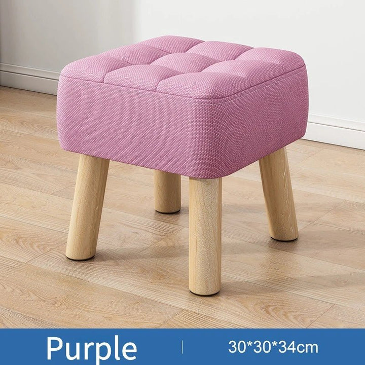 Stornfield | Retro Pastel Ottoman Stool