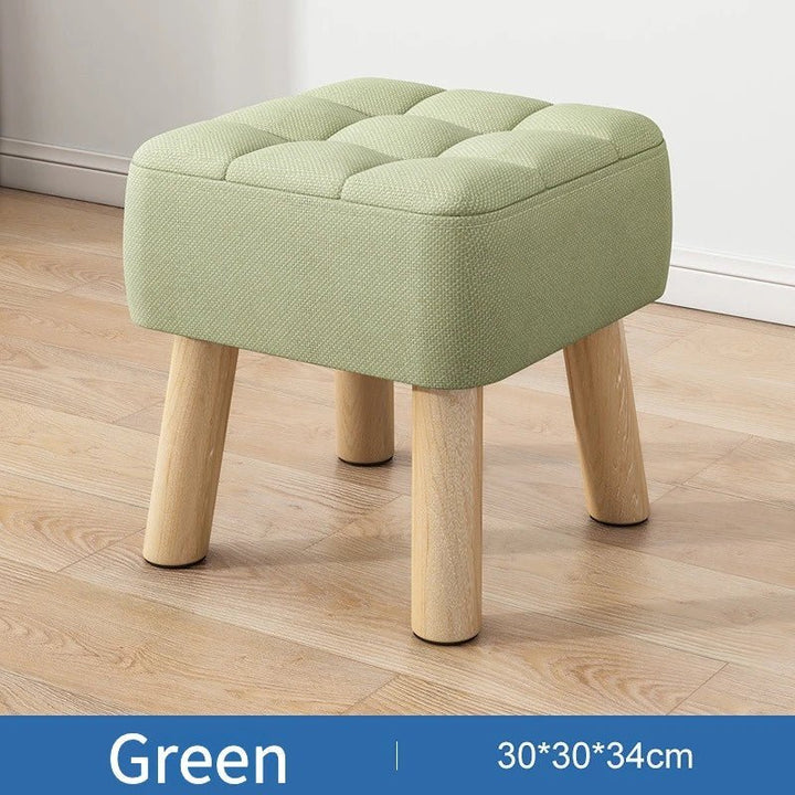 Stornfield | Retro Pastel Ottoman Stool