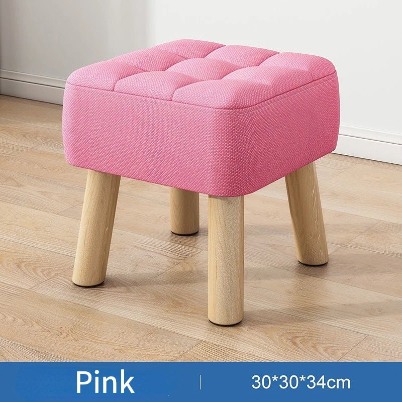 Stornfield | Retro Pastel Ottoman Stool