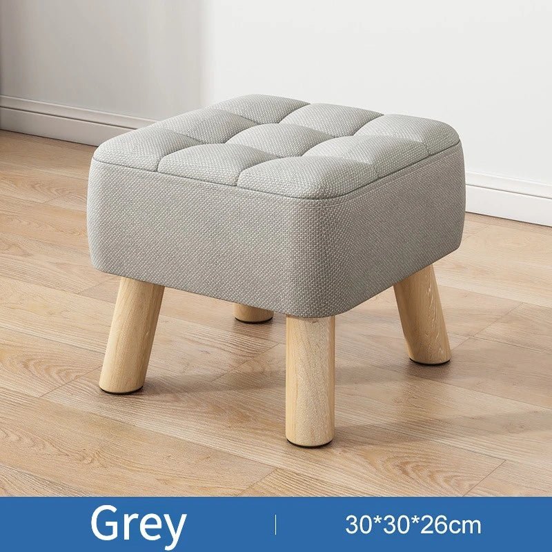 Stornfield | Retro Pastel Ottoman Stool