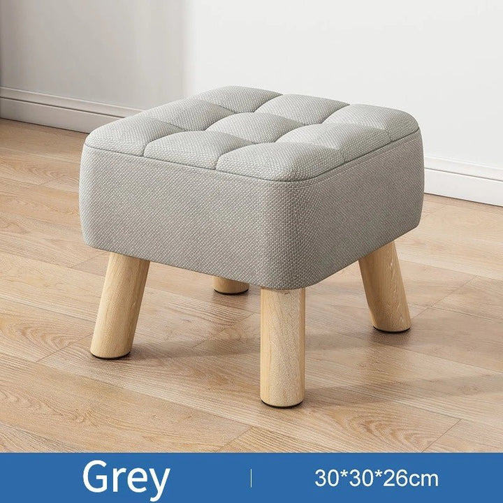 Stornfield | Retro Pastel Ottoman Stool