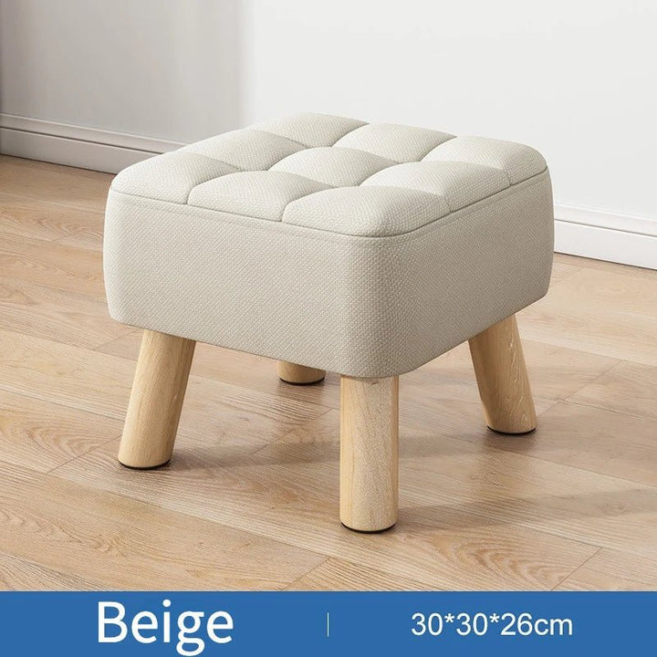 Stornfield | Retro Pastel Ottoman Stool