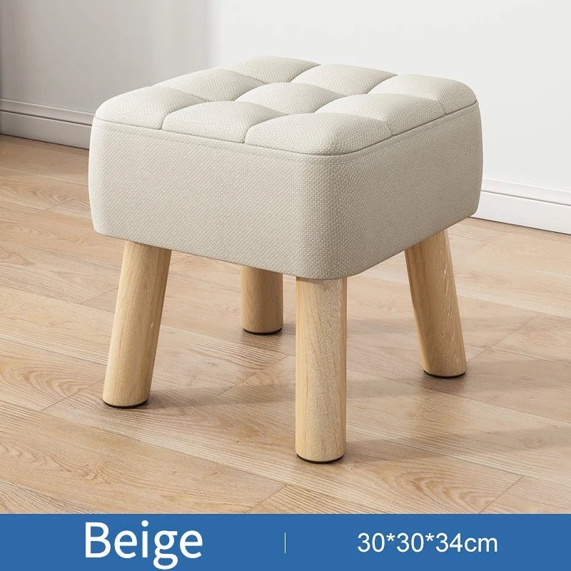 Stornfield | Retro Pastel Ottoman Stool