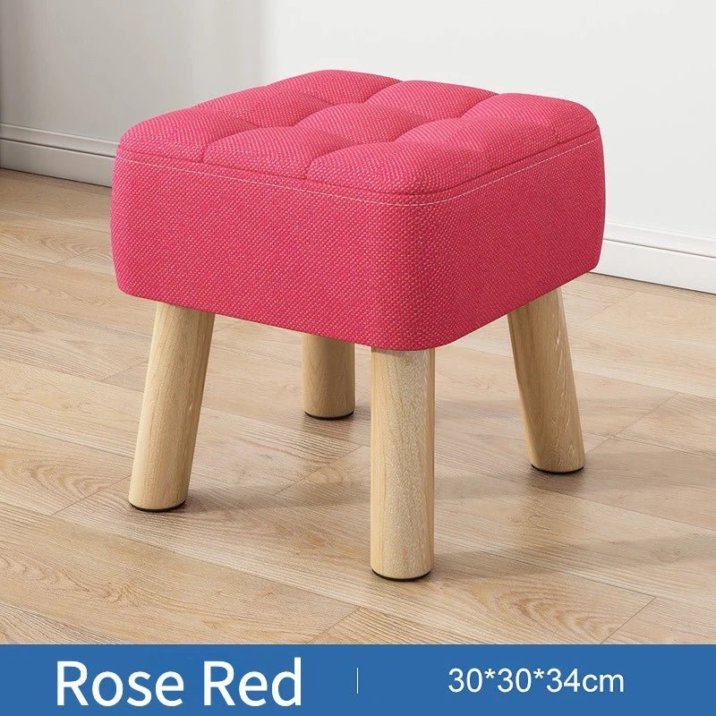 Stornfield | Retro Pastel Ottoman Stool