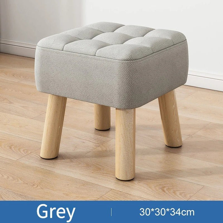 Stornfield | Retro Pastel Ottoman Stool