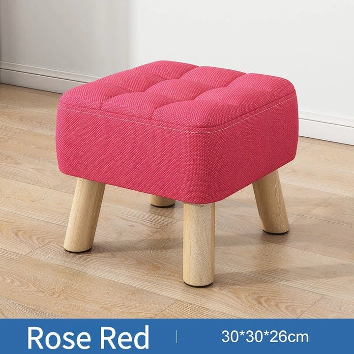Stornfield | Retro Pastel Ottoman Stool