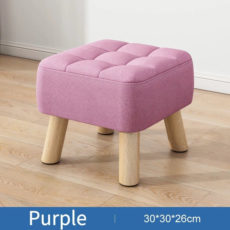 Stornfield | Retro Pastel Ottoman Stool