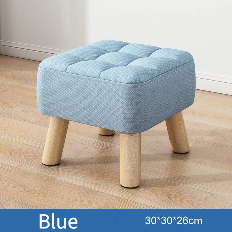 Stornfield | Retro Pastel Ottoman Stool