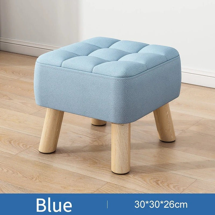 Stornfield | Retro Pastel Ottoman Stool