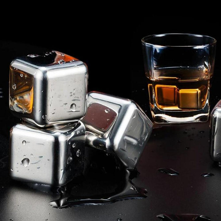 Reusable Stainless Steel Wine Cooling Cube | Stornfield