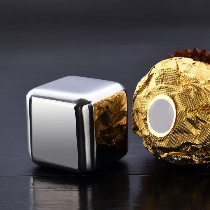 Reusable Stainless Steel Wine Cooling Cube | Stornfield