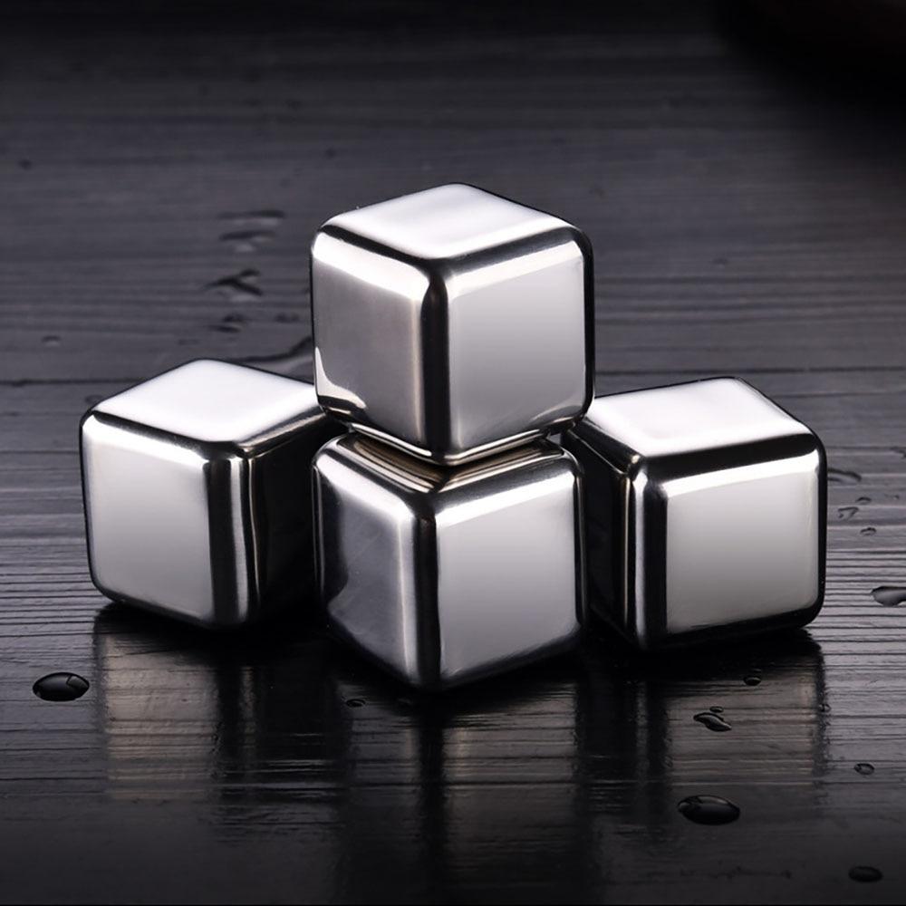 Reusable Stainless Steel Wine Cooling Cube | Stornfield