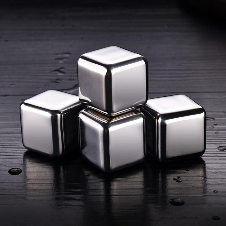 Reusable Stainless Steel Wine Cooling Cube | Stornfield