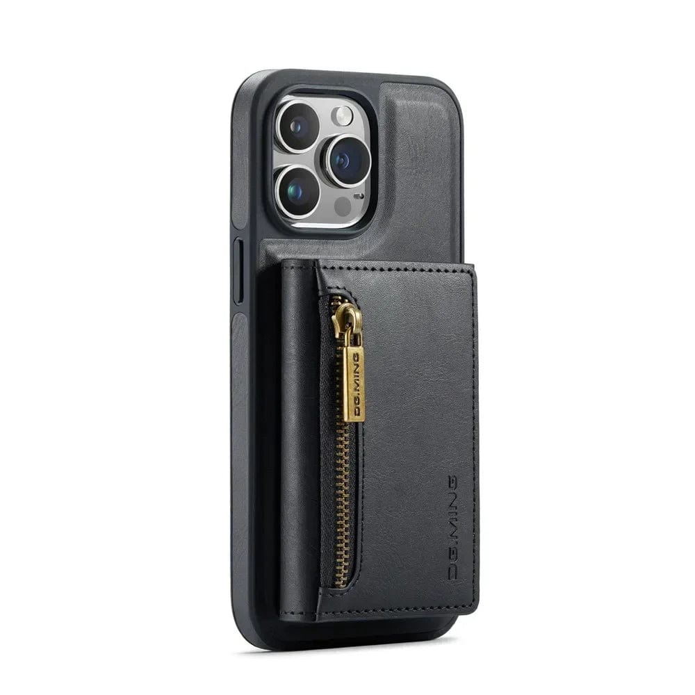 Stornfield | RFID iPhone Wallet Case | Removable Magnetic Car Mount Shockproof Case
