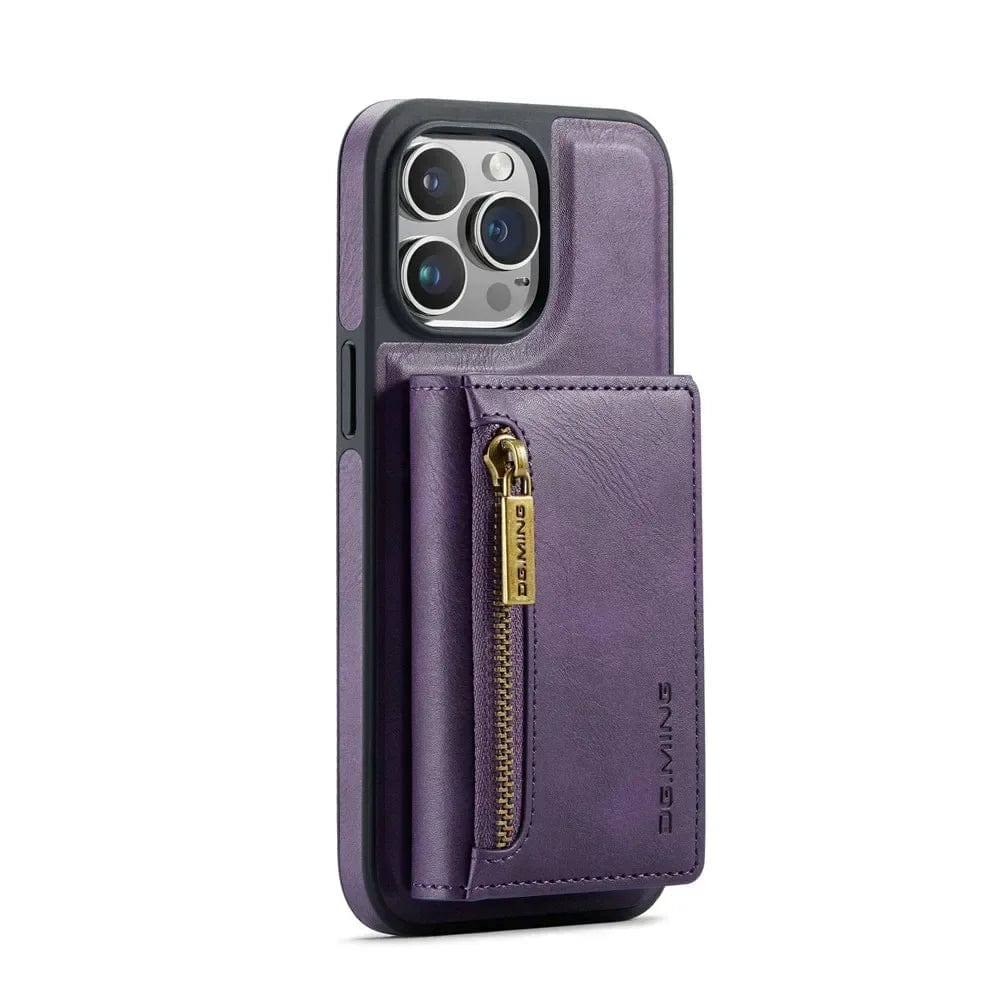 Stornfield | RFID iPhone Wallet Case | Removable Magnetic Car Mount Shockproof Case