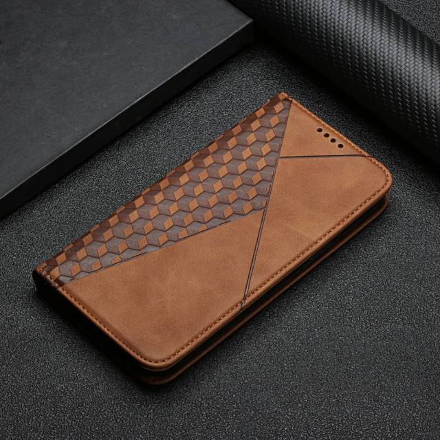 Stornfield | Étui de portefeuille à motif losange pour Samsung Galaxy S21/S20