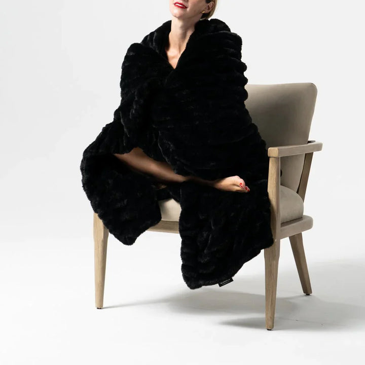Faux Fur Blanket Ripple | Stornfield